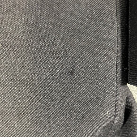 Jos A Bank Blazer Mens 40L Navy with Gold Buttons Sport Coat Dress Jacket *Flaw - Picture 2 of 15